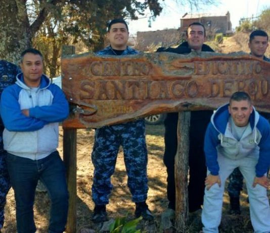 Infantería acercó donaciones a la Escuela “Santiago Derqui” de Ischilín
