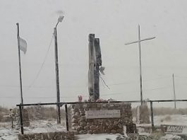 Altas Cumbres: Recomiendan circular con precaución por nieve y granizo